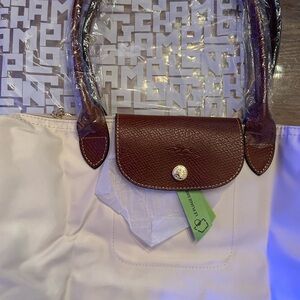 Longchamp Tan and Brown Women's Tote Bag